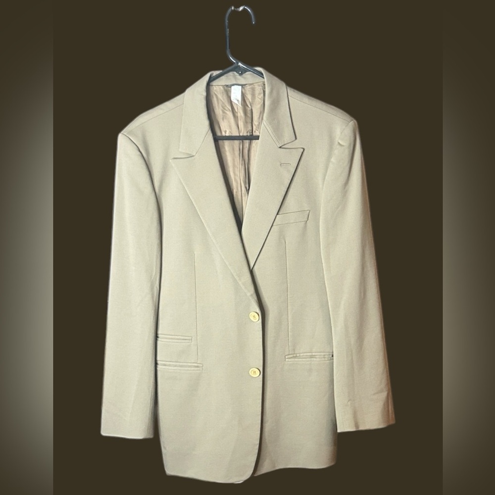 Gianni Versace Couture Blazer Suit Jacket Size 50